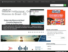 Tablet Screenshot of henriquecorrea.com